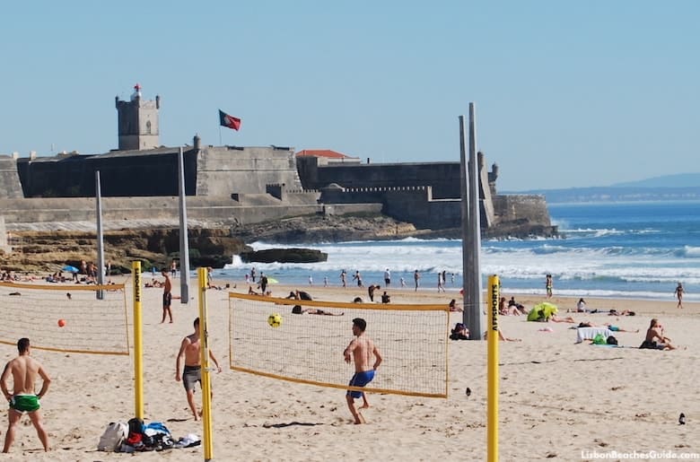 Fort on Carcavelos beach